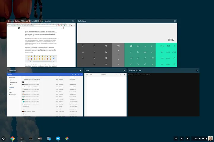 A Nitpicky ChromeOS Review